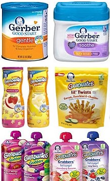 New & Reset Gerber Formula & Baby Food Coupons - TotallyTarget.com