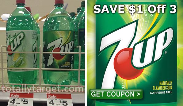 New 7Up 2-Liter Soda Bottles Coupon & Target Deal | TotallyTarget.com