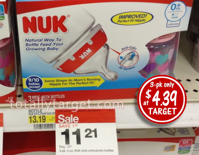 nuk bottles target