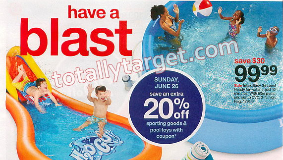 target pools in stock