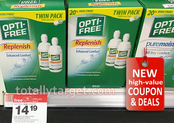 Opti Free Puremoist Contact Lens Solution Printable Coupon