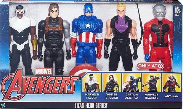 captain america civil war titan hero series