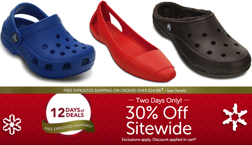 crocs 30 sale