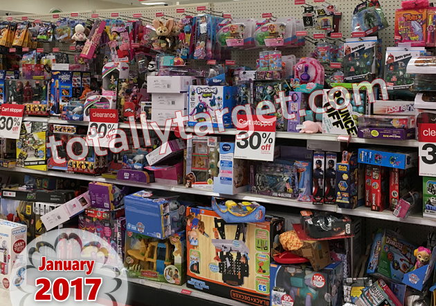 target toys section