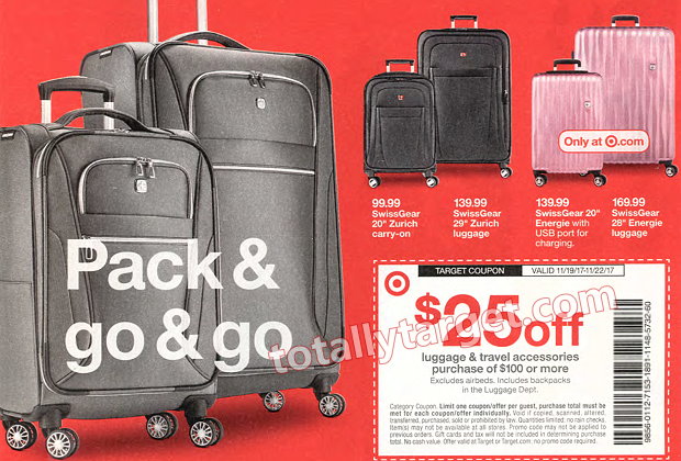 let's go luggage target