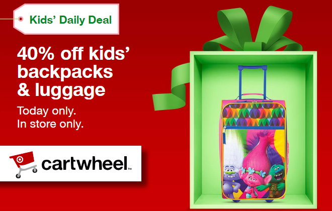 target luggage coupon