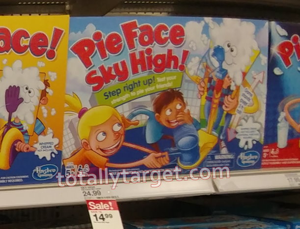 pie in the face game target