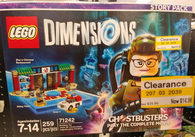 lego dimensions clearance 2018