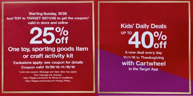 target toy book 2018 coupon