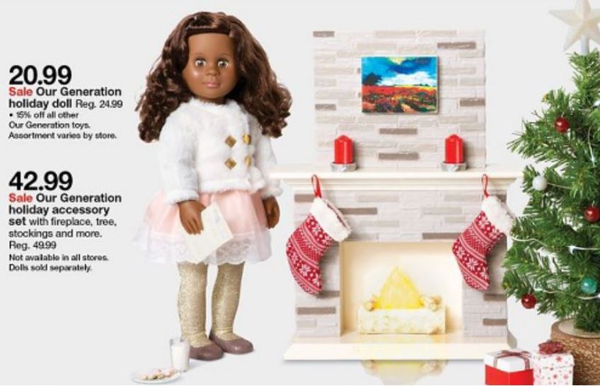 our generation doll christmas set