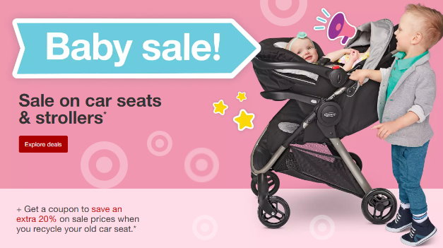 target stroller and car seat