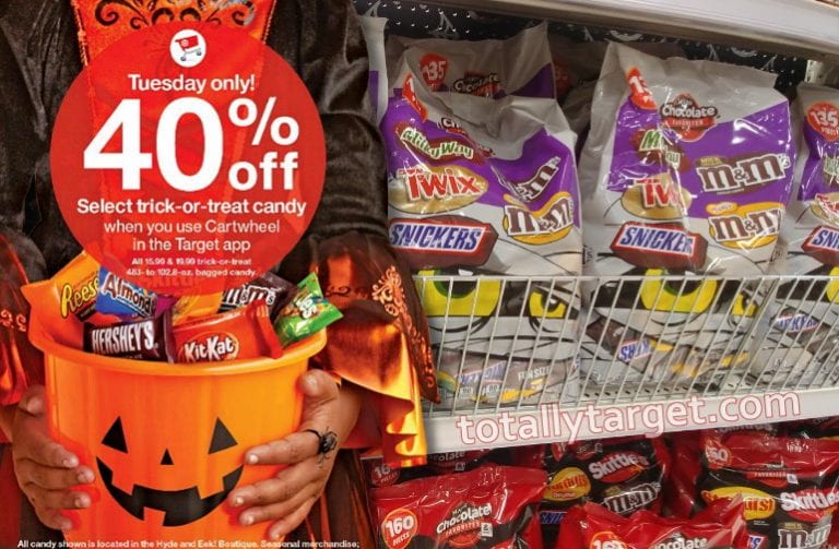 40 Off Halloween Candy at Target In Stores & Online Today Only