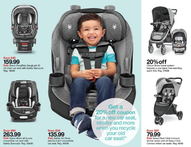 car seat with stroller target
