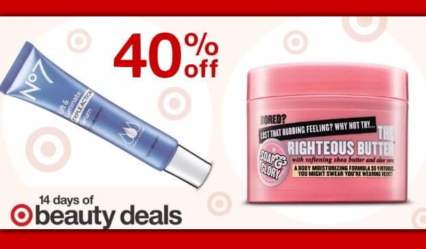 Daily Target Beauty Deal: 40% Off 