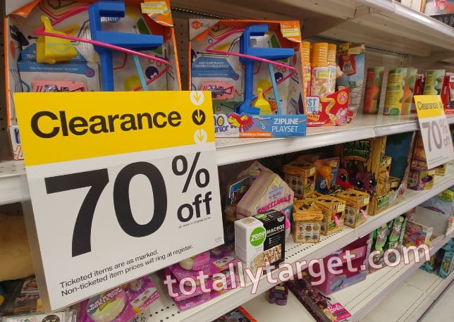 Target - Toy clearance now up to 70% off!