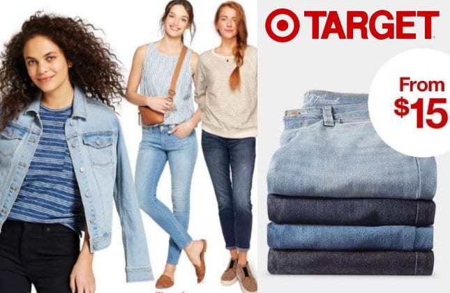 target womens jeans sale