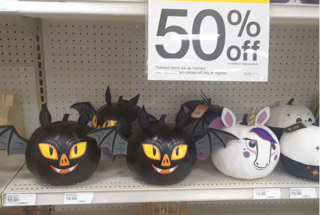 Target Halloween Clearance up to 50 Off