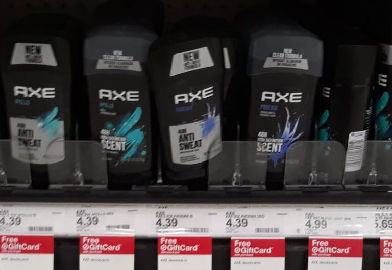 wenselijk bubbel Kleuterschool Axe Deodorant Target Deal Money Maker
