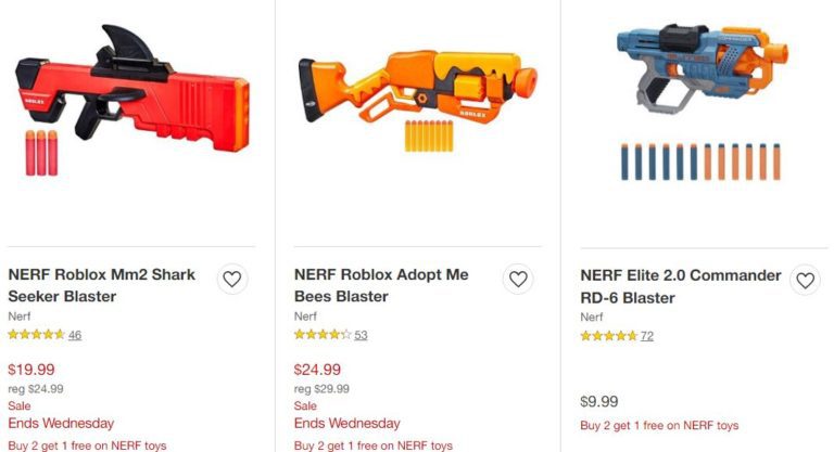 Nerf Roblox Adopt Me Bees - Toys Clearance