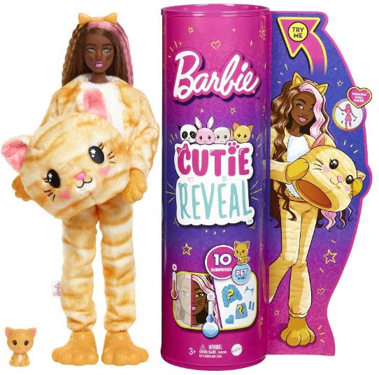 Adorable Barbie Cutie Reveal Plush Costume Dolls on Sale at Target PLUS ...
