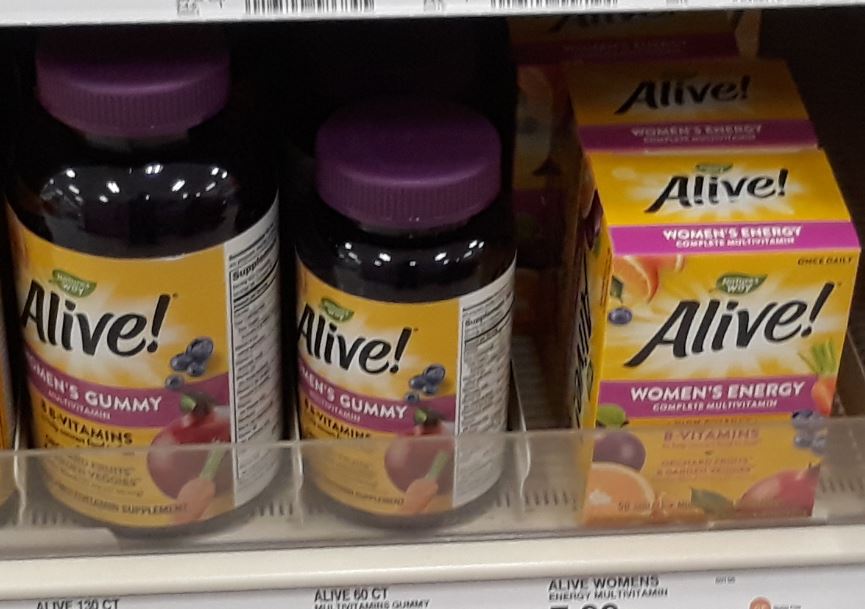 Alive Vitamins Target Deals