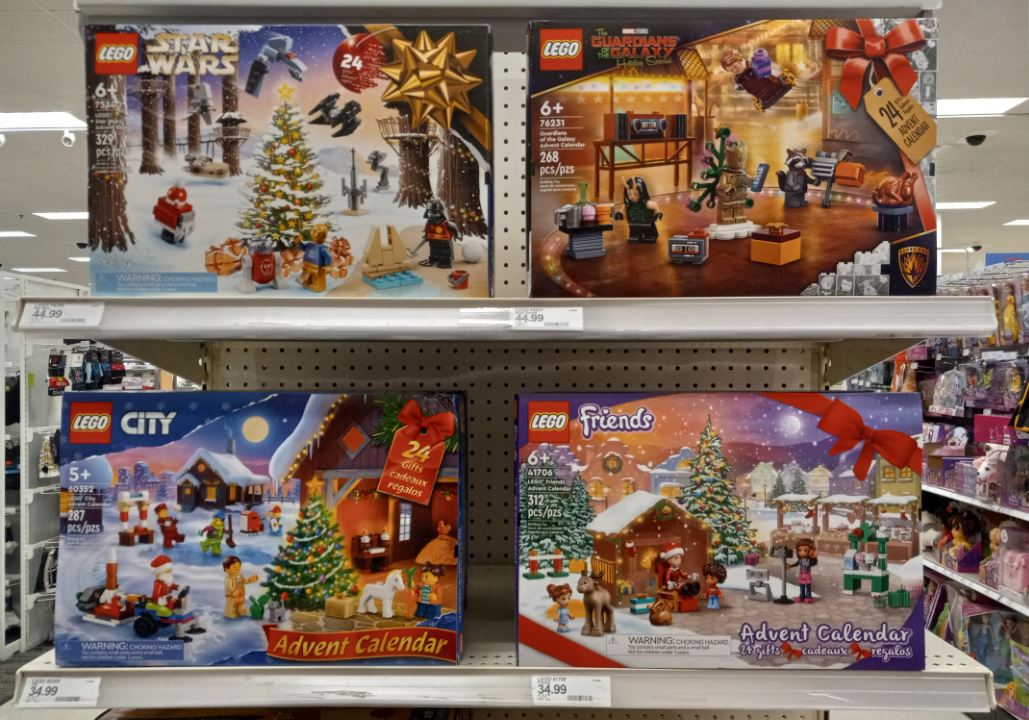 Advent Calendars at Target on sale