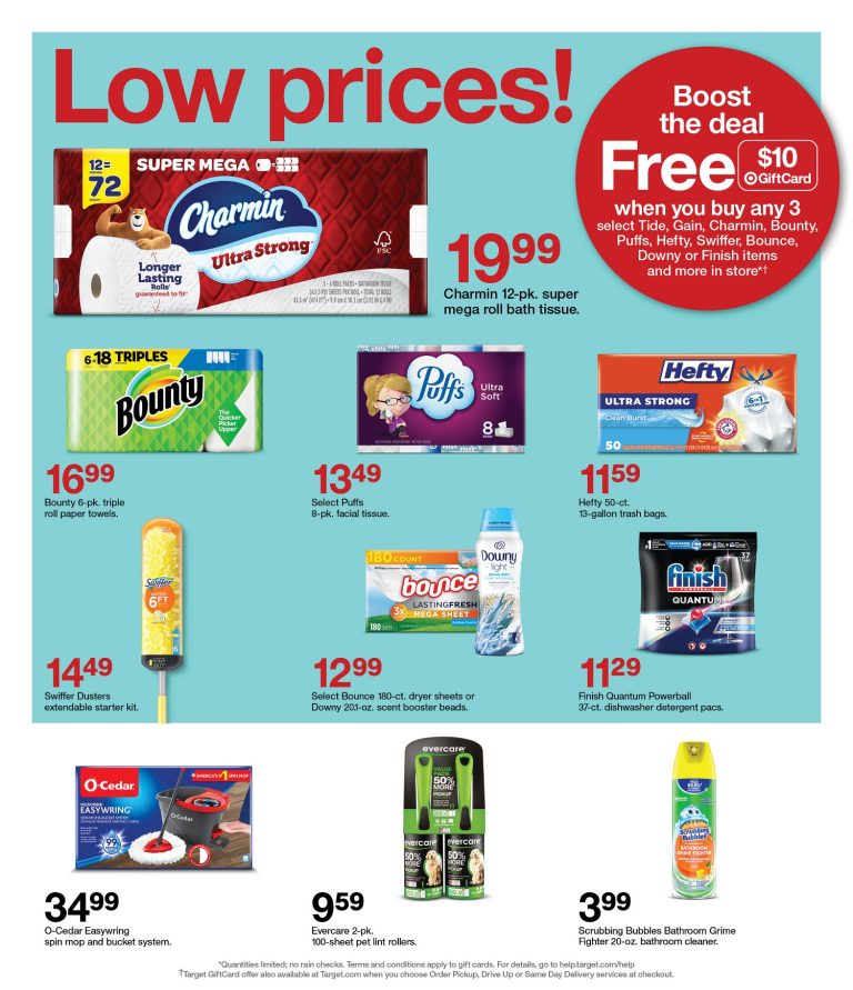 Earliest Target Ad Preview, Coupons, & Deals