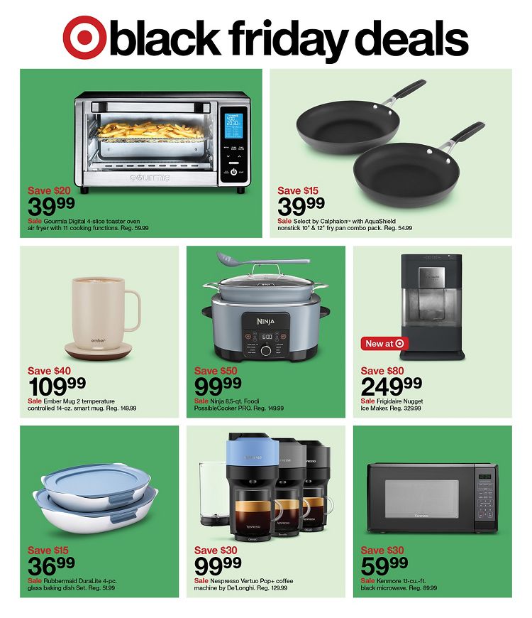 Target Black Friday Deals on Kitchen Appliances and more