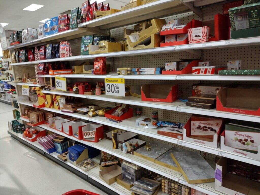 Huge holiday markdowns at Target after Christmas