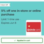 Target Circle Exclusive coupon offer