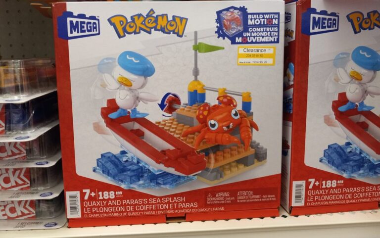 Target Toys clearance Pokemon on shelf