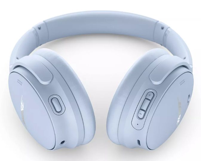 Bose QuietComfort Headphones in moonstone blue